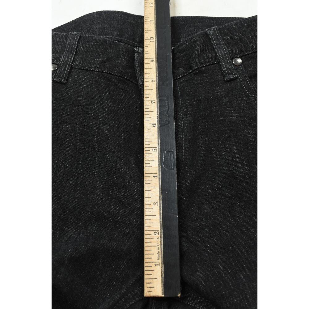 Alexander McQueen Jeans Mens 30x32 Black Skull Embroidered Slim Straight Italy - Picture 16 of 16
